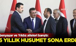 Şenyaşar ve Yıldız aileleri barıştı