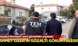 İstanbul Emniyet'i yeni görüntüler paylaştı! İşte Ahmet Özer'in gözaltı görüntüleri...