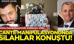 Cante manipülasyonunda silahlar konuştu