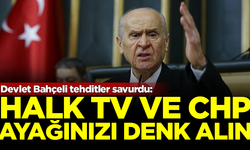 Devlet Bahçeli 'Sinan Ateş davası' üzerinden tehditler savurdu: Halk TV ve CHP, ayağınızı denk alın