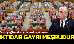 Dervişoğlu'ndan sert açıklama: İktidardakiler gayri meşrudur!