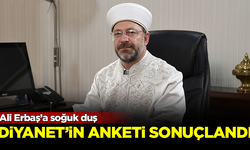 Diyanet'in yaptırdığı anket sonuçlandı! Ali Erbaş’a soğuk duş