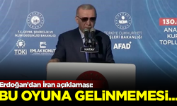 Erdoğan'dan İran açıklaması: Bu oyuna gelinmemesi çok önemlidir