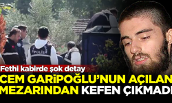 Şok detay! Cem Garipoğlu'nun açılan mezarından kefen çıkmadı