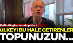 Fatih Altaylı'nın freni patladı: Ülkeyi bu hale getirenler topunuzun...