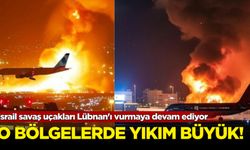 İsrail savaş uçakları Lübnan'ı vurmaya devam ediyor