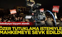 Esenyurt Belediye Başkanı Ahmet Özer, tutuklama istemiyle mahkemeye sevk edildi