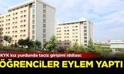 KYK kız yurdunda taciz girişimi iddiası: Öğrenciler eylem yaptı