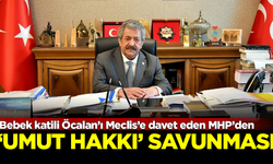 Bebek katili Öcalan'ı Meclis'e çağıran MHP'den 'Umut Hakkı' savunması