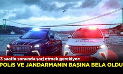 3 saatin sonunda şarj edilmesi gerekiyor: Polis ve jandarmanın başına bela ettiler!