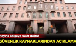 Mayınlı bölgeye roket düştü: Güvenlik kaynaklarından açıklama