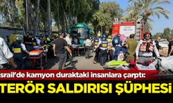 İsrail'de kamyon duraktaki insanlara çarptı: Terör saldırısı şüphesi