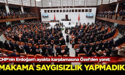 CHP'nin Cumhurbaşkanı Erdoğan'ı ayakta karşılamasına Özel'den yanıt