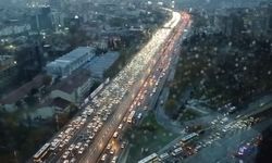 İstanbul'da akşam trafiğinde yoğunluk yaşanıyor: Yüzde 90'lara ulaştı