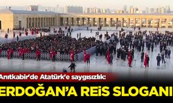 Anıtkabir'de Atatürk'e saygısızlık: Erdoğan'a reis sloganı atıldı