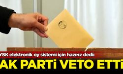 YSK hazırız dedi: AK Parti veto etti