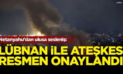 Netanyahu'dan ulusa sesleniş: Lübnan ile ateşkes