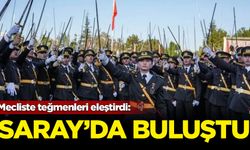 Mecliste teğmenleri eleştirdi: Saray'da buluştu