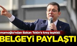 İmamoğlu'ndan Bakan Tekin'e kreş tepkisi: Belgeyi paylaştı