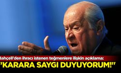 Bahçeli'den ihracı istenen teğmenlere ilişkin açıklama: Saygı duyuyorum...