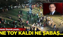 Deniz Zeyrek yazdı: Ne toy kaldı ne şabaş...