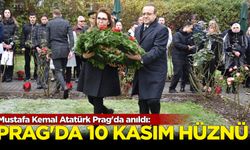 Mustafa Kemal Atatürk Prag'da anıldı! Prag'da 10 Kasım hüznü...