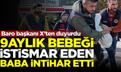 9 aylık bebeğini istismar eden baba, cezaevinde intihar etti