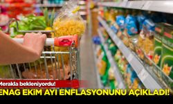 ENAG ekim ayı enflasyonunu açıkladı