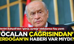 Devlet Bahçeli'den 'görüş ayrılığı' iddialarına flaş yanıt: