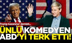 'Trump kazanırsa' demişti: Ünlü komedyen ABD'yi terk etti!