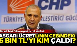 Gürsel Tekin'den asgari ücret sözleri! Asgari ücretlinin cebindeki 6 bin TL’yi kim çaldı?