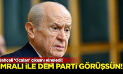 Bahçeli 'Öcalan' çıkışını yineledi! "İmralı ile DEM Parti görüşsün"