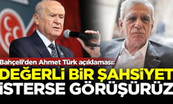 MHP Lideri Bahçeli: Ahmet Türk değerli bir şahsiyet, isterse görüşürüz