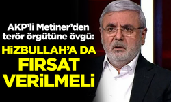 AKP'li Mehmet Metiner, terör örgütü Hizbullah'a methiyeler düzdü