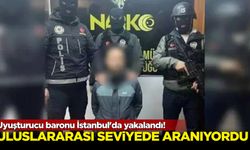 Uluslararası seviyede aranıyordu: Uyuşturucu baronu İstanbul'da yakalandı!