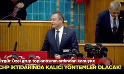 Özgür Özel grup toplantısının ardından konuştu