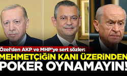 Özgür Özel'den AKP ve MHP'ye sert sözler: Mehmetçiğin kanı üzerinden poker oynamayın!