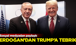 Erdoğan'dan Donald Trump'a tebrik! Sosyal medyadan paylaştı