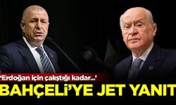 Ümit Özdağ'dan Devlet Bahçeli'ye jet yanıt: Erdoğan için çalıştığı kadar...