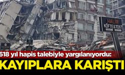 618 yıl hapis talebiyle yargılanıyordu: Kayıplara karıştı