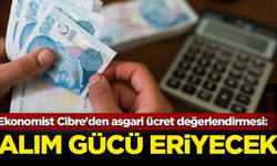 Ekonomist Cibre'den asgari ücret değerlendirmesi: Alım gücü eriyecek