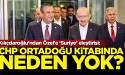 Kılıçdaroğlu'ndan Özel'e: CHP Ortadoğu kitabında neden yok?