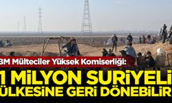 BM Mülteciler Yüksek Komiserliği: 2025'in ilk yarısında 1 milyon Suriyeli ülkesine geri dönebilir