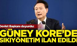 Güney Kore'de sıkıyönetim ilan edildi