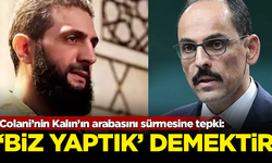 Colani’nin Kalın’ın arabasını sürmesine tepki: Bu işi biz yaptık demektir