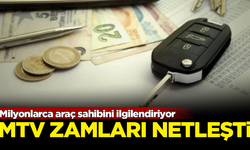 Milyonlarca araç sahibini ilgilendiriyor! 2025 MTV zamları netleşti