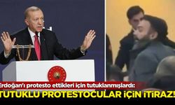 Tutuklu protestocular için itiraz