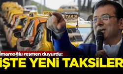 İmamoğlu resmen açıkladı! İşte İstanbul'un yeni taksileri...