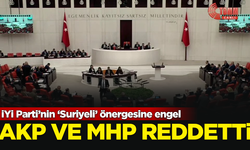 İYİ Parti'nin 'Suriyeli' önergesi, AKP ve MHP oylarıyla reddedildi