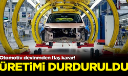 Otomotiv devinden flaş karar! Türkiye'de satılan modelin üretimi durdu